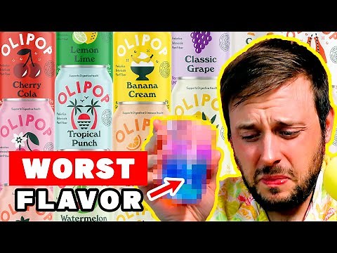 I Tried All 14 OLIPOP Soda Flavors!