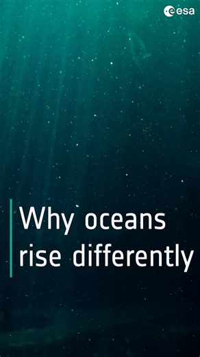 ESA - European Space Agency on Instagram: "Sea level isn’t rising the same everywhere - and here’s why 🌊 From Greenland to the western Pacific, the ocean’s surface is constantly shaped by gravity, winds, currents and even the movement of the land beneath our feet. Local sea-level rise can be higher or lower than the global average for many reasons: warmer or cooler water, changing ocean circulation, shifts in wind patterns and atmospheric pressure, how much water is stored on land, the gravitat