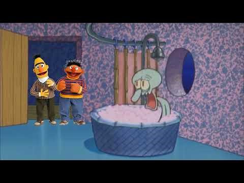 Bert And Ernie Drop By Squidward's House