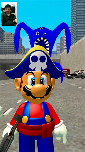Mario meet Nabnab banban in Garrys mod game #mario #supermariostory #supermario