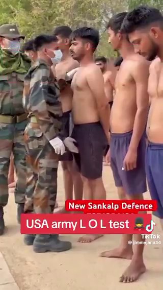 Army medical test... Note 🚫 guys please if you have passion of joining army don't worry this is content..