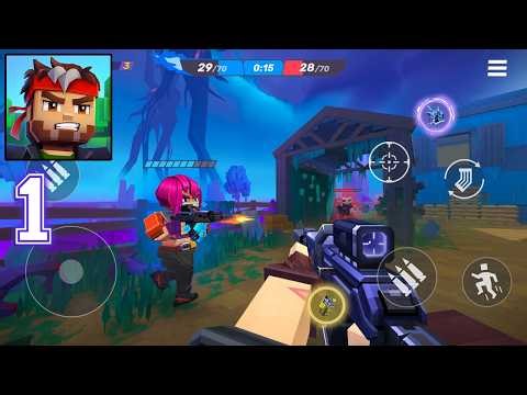 Pixel Gun 2 - Android Gameplay Part 1 Bloxel Arena Commando Strike: FPS Shooter