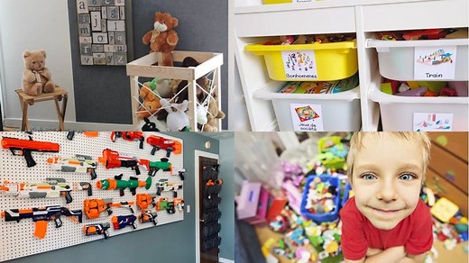 Rangement pour jouet : 20 astuces pour ranger les jouets des enfants à la maison