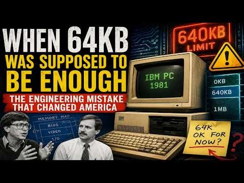 When 64KB Was Supposed to Be Enough — The Engineering Mistake That Changed America