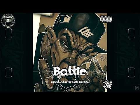 DARK Old School BOOM BAP Type Beat | FREESTYLE Rap Type Beat | HIP HOP Instrumental - ''Battle''