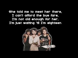 5 Seconds of Summer - 18 (Offical Lyrics Video)
