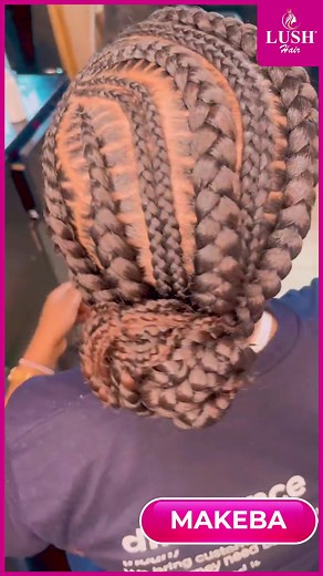 Stunning Makeba Braids for the Festive Season