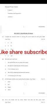 #answerkey class 8th_english