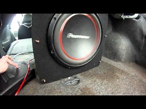 Pioneer subwoofer