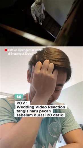 Timeless Pictures | Wedding Documentary on Instagram: "POV: Wedding Video Reaction ——— Eva, Frans @ydebrina @fransiscuspaulus - WO : @kamaratihorganizer MUA : @yusufmeiyanto Decor : @laiqa_decoration Photo Video : @timelesspictures Venue : @griyajoglo Catering : @dewaruci.id Band : @electracoustic27 MC : @mcnicokim Photobooth : @jigs_photobooth - #weddingvidgram #thebridestory #inspirasipernikahan"
