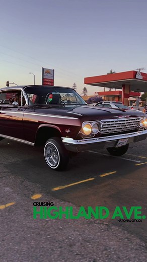 CROWED CC. SAN DIEGO.👊🏽#CruisingHighlandAve #nationalcity #SearchForWonderMom #62impala #impala #sandiego #cruisingisnotacrime #girlsthatlovecars