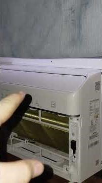 How to get to the outdoor temp sensor on a Midea window heat pump #heatpump #windowairconditioner