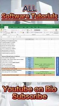 Post tension slab Detailing and tendon spacing calculation #csietabs #structuralanalysissoftware