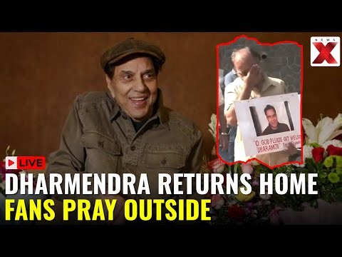 Dharmendra Health Update LIVE: Actor Discharged from Hospital, Fans Pray Outside Residence in Mumbai
