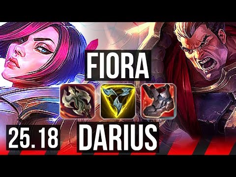 FIORA vs DARIUS (TOP) | NA Challenger | 25.18