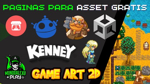 Descargar Assets gratuitos ( Sprites, fondos, y objetos para tus videojuegos )