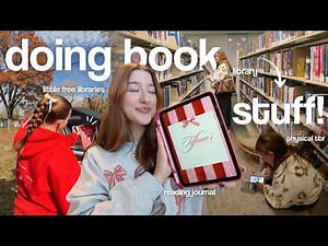 ULTIMATE BOOK VIDEO! 📖 reading journal, little free libraries, library, physical tbr & more!