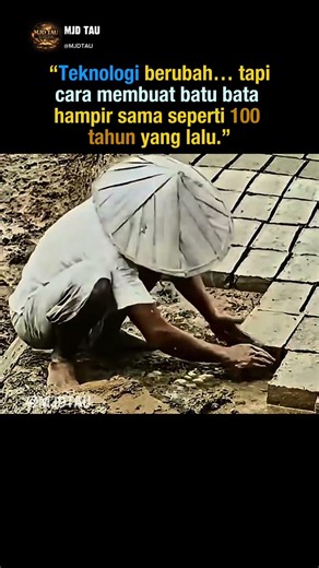 Profesi Membuat Batu Bata 100 Tahun Lalu (Masih Sama Sampai Sekarang)
