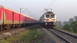 35K views · 1.9K reactions | Extreme Furious Trains Crossing : Lhb Parcel Van Dangerous Aggressive Meeting Kulik Express | Indian life lines | Facebook