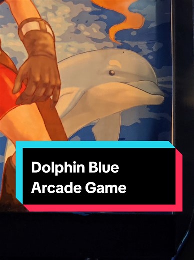Hope you're good at swimming, cause we're traveling to the far off future in Dolphin Blue! 🐬 Here's a brief breakdown of our newest cabinet to hit the arcade floor at Pinballz Lake Creek. In the world of Aquadia, Erio and Anne must rescue the kidnapped Princess Annette from the Evil Empire and defend the Royal Kingdom in this 2.5D Japanese gun-and-run action game. 👑💧 #arcade #gaming #retrogaming #dolphinblue🐬 #arcadegames
