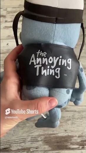 Revving Up Fun with The Annoying Thing Plush Biker Crazy Frog Stuffed Animal from 2005 #shorts