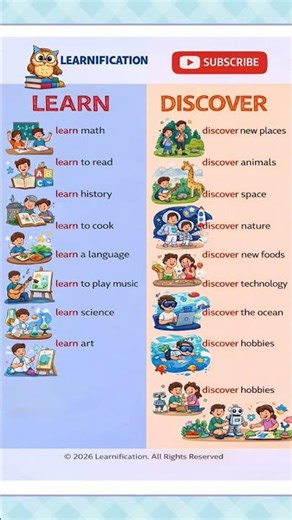 Learn & Discover with Learnification | Fun Learning for Kids #learnenglish #phrasesinenglish