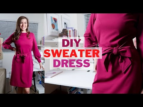 DIY Sweater Dress | McCall's M7993 Sewing Tutorial