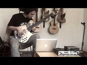 Janek Gwizdala - Light Years bass solo (vlcekbasses)