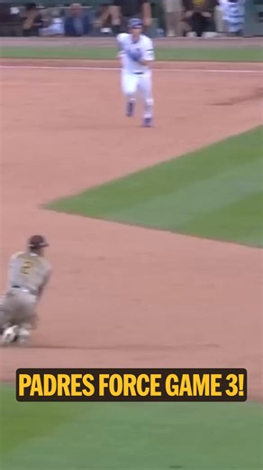 3.2M views · 12K reactions | The Padres shut out the Cubs and force a Game 3! #Postseason | MLB | Facebook