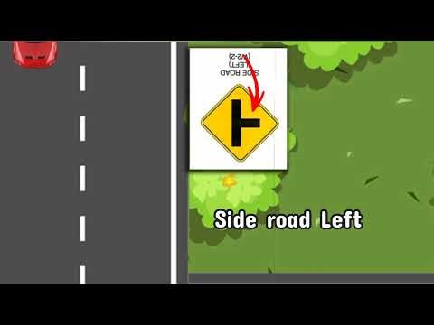 Learn this common road sign warnings in this quick video #drivinglessons