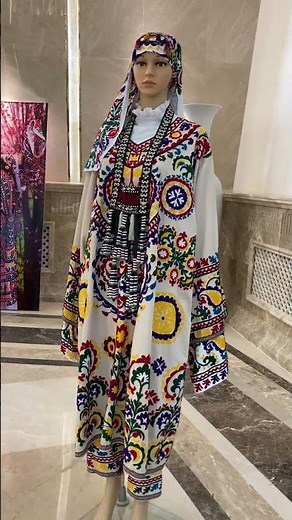 Tajik National Clothing for Women | Traditional Dress of Tajikistan 🇹🇯 | P1 | Oxus View