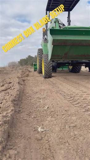 Correct Box Blade Setup on a Compact Tractor #BoxBlade #CompactTractor #TractorTips