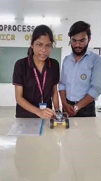 Smart Obstacle Detection Robot Using Sensors | Robotics Project Demo | ECE | TGPCET