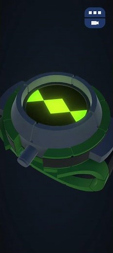 Activating Master Control on The Recalibrated Omnitrix #shorts #ben10 [Omni-Watch 3D]