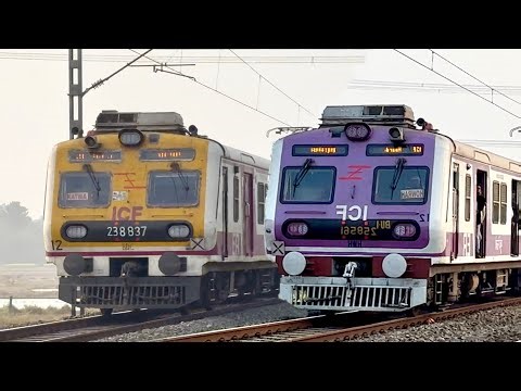 DANGEROUS Speed! Teesta Torsa Express & Intercity Roaring Through | Indian Railways 