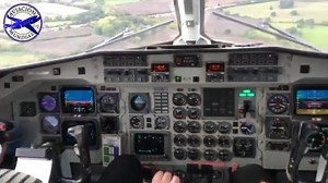 3.9K views · 79 reactions | SAAB 340 Birmingham Landing Cockpit View 4K ✈ | Aviación mundial ツ | Facebook