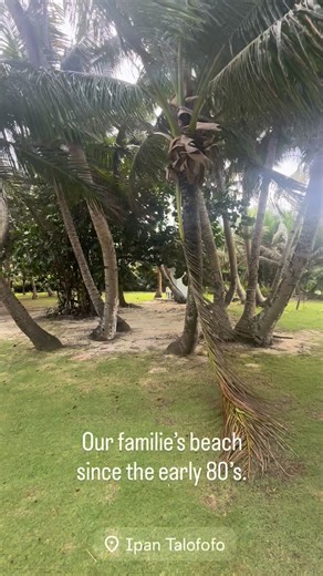 This is our family’s beach. It has always been shared like a community beach to just about anyone we knew. This was my dad’s baby and he spent endless hours there clearing, maintaining, hanging out and hosting friends. My mom enjoys taking her dog, Ling Ling, down and she reinforced the pavilion recently. All the pavilion work timelines are based on typhoon dates. 😆It’s a Guam thing… So many full moon parties, annual Christmas tree bon fire parties, swim team parties and family days. Great spot