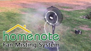 Watch HOMENOTE Fan Misting system kit on Amazon Live