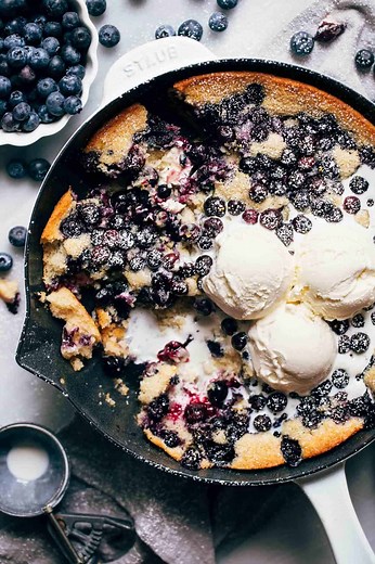 Blueberry Cream Cheese Cobbler - Butternut Bakery