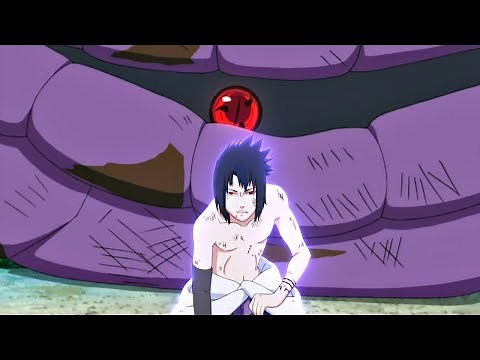 Sasuke Summons Lord of Snakes (Manda) With Space-Time Ninjutsu - Sasuke Vs Deidara |4K60FPS|