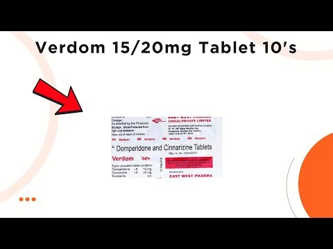 Verdom 15/20mg Tablet Uses, Side Effects & Dosage Explained!