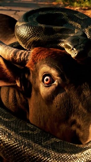 🐍 The Python Attacked While the Owner Slept! #wildliferescue #animal #rescue