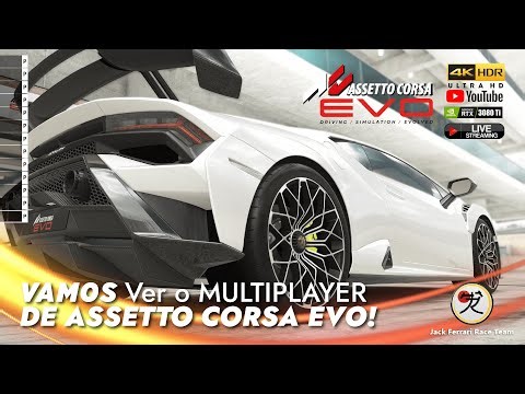🔥 Vamos entrar no MULTIPLAYER do EVO - RTX 3080 TI 4k 🔴 ASSETTO CORSA EVO 2025 🔴