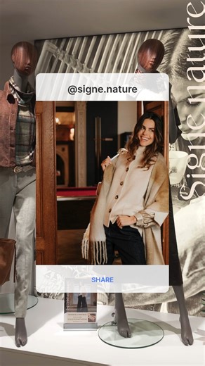🍂 Vous l’avez sûrement déjà repérée… La collection Automne-Hiver Signe Nature est bien installée dans vos magasins Espaces Mode ! Des pièces pensées pour vous accompagner avec style tout au long de la saison. | Espace Mode
