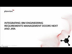 Planview Tasktop Hub Demo - IBM Engineering Requirements Management DOORS Next and Atlassian Jira