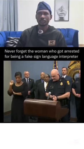 1.8K views · 95 reactions | Fake sign language interpreter ￼ | FO C AL | Facebook