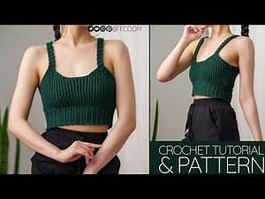 How to Crochet: Easy Tank Top | Pattern & Tutorial DIY