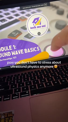 Tech Me Out Ultrasound on Instagram: "Back when I was in ultrasound school, I tutored ultrasound physics for extra money. I was even told I should become a professor. Here I am now, years later, creating the physics course that honestly will make so many people’s lives easier. A full circle moment. I hope you guys truly enjoy it once it’s launched. 💜 #ultrasoundphysics #ultrasoundstudent #sonographystudent #spiexam"
