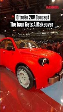 Citroën 2CV Concept | The Icon Gets A Makeover #overdrive