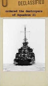 The Destroyer That Escorted Victory, USS Taylor | #ww2 #history #shorts
